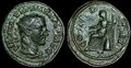 Thrace-Deultum. Philip-I. AD-244-249.-Æ-24mm-7.79-g.-Demeter