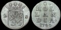 Holland.-1581-1795.-Dubbele-Wapenstuiver-1785.-CNM-2.28.118