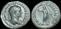 Caracalla. AD-198-217.-AR-Antoninianus-23mm-5.10-g.-Rome-Serapis