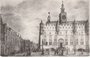 DORDRECHT - Zo was Dordrecht Groenmarkt met Stadhuis omstr. 1770_7