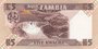 ZAMBIA P.25a - 5 Kwacha ND 1980-88 UNC_7