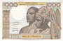 WEST AFRICAN STATES P.103Al - 1000 Francs ND 1977 AU_7