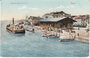 ROMANIA Galatz - Debarcaderul N. F. R., mailed 1907 Vintage Postcard_7