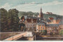 GERMANY Saarbrucken - Partie bei der alten Brucke, unmailed Vintage Postcard_7