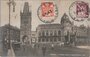 CZECHOSLOVAKIA Praha - Prasna brana a Representacni dum, mailed 1929 Vintage Postcard_7